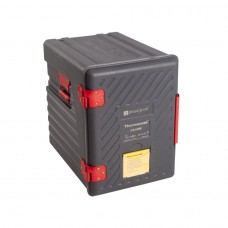 Ισοθερμικό Κουτί 6xGN1/1, με Μεντεσέ, γκρι,Plast Port 29519